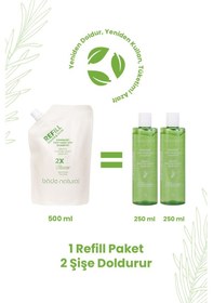 Resim Biberiye Saç Dökülmesi Karşıtı Bakım Şampuan Refill Paket 500 Ml 