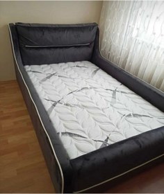 Resim Puf Bebe Montessori Serisi _yumuşacık Puf_çocuk_bebek_minderli Yatak 120x200 Ölçüde (YATAK DAHİLDİR) 