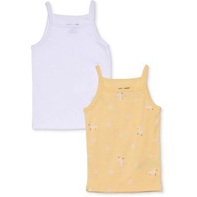 Resim HelloBabymon Kız Bebek 2li Atlet Strappy 