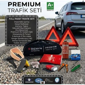 Resim Araç Trafik Seti Full Paket Premium 12 Parça 