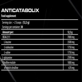 Resim FA Anticatabolix Eaa Bcaa Glutamine Citrulline Amino Complex 375 g 