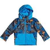 Resim Quiksilver Little Mission Kids Erkek Çocuk Mavi Snowboard Ceketi 