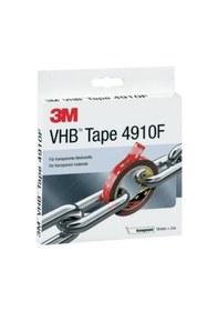 Resim 3m Vhb 4910f Çift Taraflı Bant, Şeffaf 19mm X 3m 