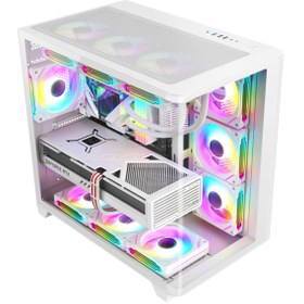 Resim Dragos DRx7238 Ryzen 5 5600 16GB Ram 1TB NVMe 8GB RTX4060 Sıvı Soğutmalı Oem Paket 