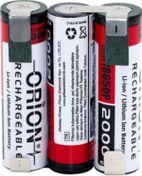 Resim Orion 18650 12V 2000Mah Li-İon Şarjlı Matkap Pili 