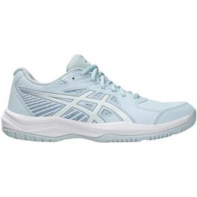 Resim Asics Court Slide 4 Kadın Mavi Tenis Ayakkabısı 