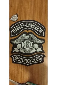 Resim Özden Nakış Motorcu sırt Patch Hog Owners 