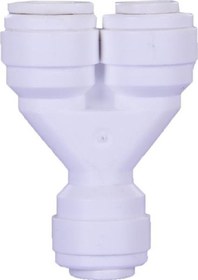 Resim Watergold Su Arıtma Cihazı Y Hortum Bağlantı Nipeli 1/4 Inç Quick Geçme (5 Adet) 