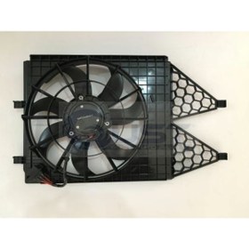 Resim GUST Fan Motoru Davlumbazlı (390 Mm ) Volkswagen Polo V 1.6 Tdi 2009>/skoda Fabıa Iı 1.6 Tdi 2010 - 2014 