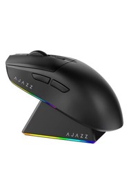 Resim Store Ajazz AJ139 Max Mouse 3 Mod 26.000 Dpı Manyetik Şarj Istasyonlu Paw 3395 Optik Sensör Gaming Mouse ( 