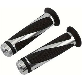 Resim Dream011 7/8 Inç 22mm Evrensel Motosiklet Gidon Cnc Kawasaki Honda Yamuki Suzuki Benelli Ducati Scooter Elektrikli Bisikletler İçin Gümüş Renk 