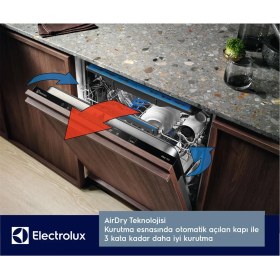 Resim Electrolux EES48401L 8 Programlı Ankastre Bulaşık Makinesi 