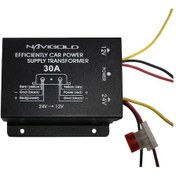 Resim Navigold 24v-12v 30amper Oto Konvertör 24v Dc / 12v Dc 