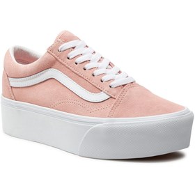 Resim Vans Old Skool Stackform Kadın Günlük Ayakkabı Vn0009pzchn1 Pembe 