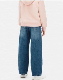 Resim Nk Kids Kız Kot Pantolon 25knk59705 Mavi 