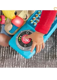 Resim Fisher Price Sesli ve Işıklı Link Squad İlk Kelimelerim İnek HYL26 
