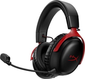 Resim HyperX Cloud III 7.1 77Z46AA Kablosuz Mikrofonlu Kulak Üstü Oyuncu Kulaklığı 