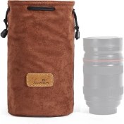 Resim S.c.cotton Taşınabilir Slr Lens Çantası Mikro Tek Kamera Çantası - Kahverengi ( Yurt Dışından ) 