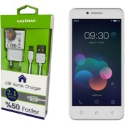 Resim Case Man Lenovo A2020 Şarj Cihazı Ev Tipi Adaptör + Data Kablosu Hızlı Şarj Özellikli 