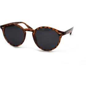 Resim Polo Hill Unisex Havana-Füme Organik (UV) Cam Selüloz Asetat (Selüloid) Kapalı Çerçeve Oval - Yuvarlak Güneş 