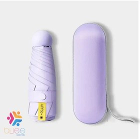 Resim Bliss Umbrella 8 Telli Kapsül Şemsiye Mor 