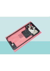 Resim Tkgz - Oppo Realme C53 Full Kasa Arka Kapak Batarya Kapağı - Siyah Çok Renkli 