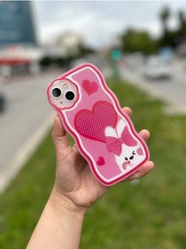 Resim iPhone 14 ile Uyumlu Kılıf, Silikon, Çok Renkli 