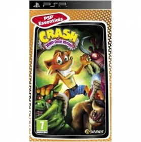 Resim Psp Oyuncan'dan Oyunu Crash Mind Mutant Kutulu Jelatinli 