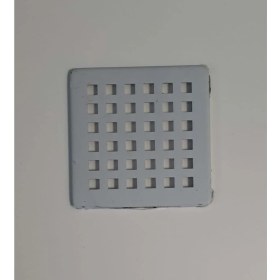 Resim Sarun Yapı Market Krom Yer Sifonu Süzgeci / Krom Yer Sifonu Kapağı Kare 9,5 Cmx9,5 cm 