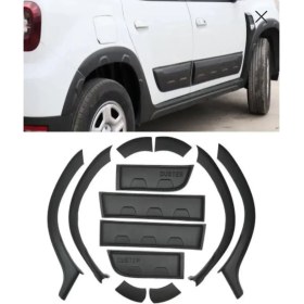Resim Roal Tuning Dacia Duster 2018+ 12 Parça Dodik ve Kapı Kaplama Seti – Abs Tuning Aksesuar (Roal Tuning) 