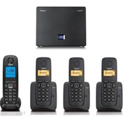 Resim Gigaset Analog &ıp 4 Dahili Dect Telsiz Kablosuz Telefon Santrali 