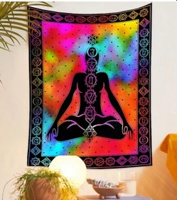 Resim Gobelenium Chakras Duvar Halısı 130 150 384385901 