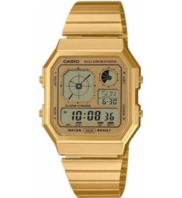 Resim Casio A130weg-9adf Retro Erkek Kol Saati Altın 