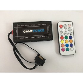 Resim GAMEFORCE RGB Kontrolcü ve Kumanda (Anakart Desteği Yok) 