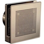 Resim Vortice Düşük Ses Seviyesi 26.9 Db(A) Mimari Uygulama Ideal Tasarım Kesintisiz Çalışma Havalandırma Fanı Banyo Mutfak Salon Oda Agmair Agm Punto Evo Gold Gıallo Dekoratif 