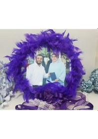 Resim Kurdela Süslemeli 27 Cm Resimli Tef Kına Aksesuarı 