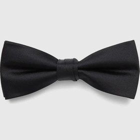 Resim Calvin Klein SATIN SOLID BOW TIE Erkek Siyah Papyon 