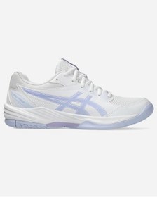 Resim Asics GEL-TASK 4 Kadın Beyaz-Turuncu Voleybol Ayakkabısı 1072A106-104 