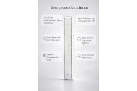 Resim Panther Şarjlı Işıldak 120 LED PT-3005 
