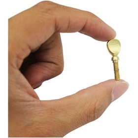Resim Lemestar Altınaltı Saksafon Boyun Vida - Bakır Malzeme, Dayanıklı, Kolay Kurulum, El İle Sıkabilir, Orta Saksafonlar İçin Uygun, Daha İyi Parmak Tutuşu Sağlar 