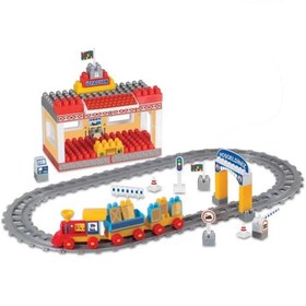 Resim Genel Markalar Raylı Tren Set 65 Parça 