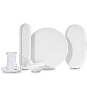 Resim Korkmaz A8700-1 Luna Collection 26 Parça Kahvaltı Takımı 