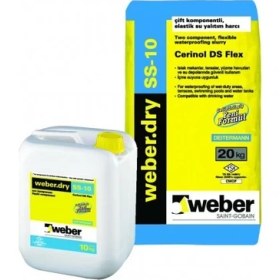 Resim Weber.Dry Ss-10 Su Yalıtım Harcı (Set 20+10 Kg) 