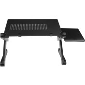 Resim Perfect Ayarlanabilir Katlanır Dizüstü Bilgisayar Defteri Ofis Masası Stand Yatak Tepsisi Soğutma Standart Soğutma Deliği (Yurt Dışından) 