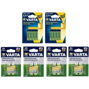 Resim Varta 8*2700 Mah Aa 8*800 Mah Aaa Şarjlı Pil 