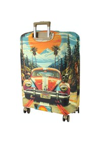 Resim My Saraciye My 144 Vw3 Valiz İçin Kılıf Rengarenk-büyük Boy Çok Renkli 