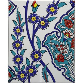 Resim Can Seramik 20*25 Cm CÇ1013 Kütahya Çini Karo 5' Li 1 Paket 