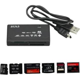 Resim Çoklu Kart Okuyucu All In 1 Cf Micro Sd Sd Mini Sd Sd Hc Card Rea Ag 
