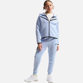 Resim Nike Sportswear Tech Fleece SS25 Full-Zip Hoodie (Girls) Çocuk Ceket 