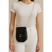 Resim Kadın Zincir Askılı Cüzdan Çanta 